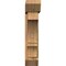 Ekena Millwork Balboa Slat Rough Sawn Bracket w/ Offset Brace, Western Red Cedar, 8"W x 32"D x 38"H BKT0806X32X38BOA06RWR - alternate 2
